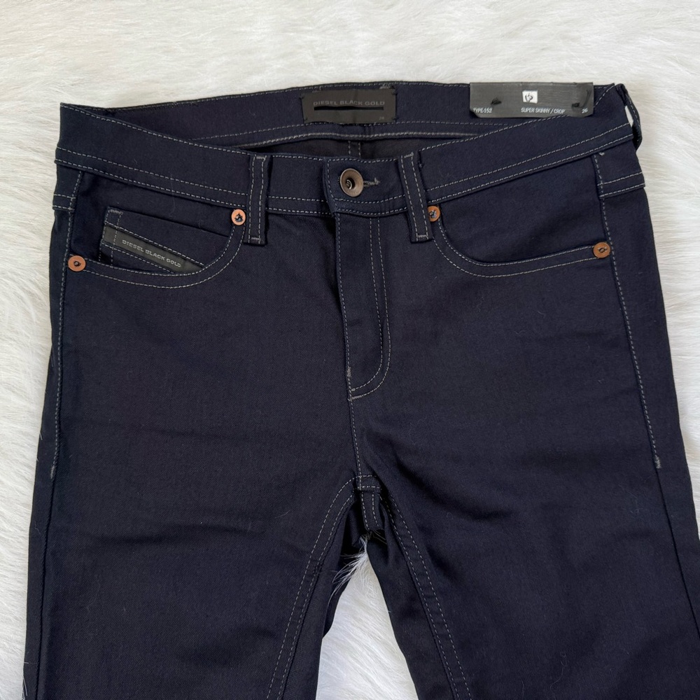 New Diesel Black Gold Jeans Size 26